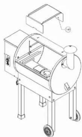 TRAEGER TFB42LZB - POSITIONING THE HEAT BAFFLE: - 2