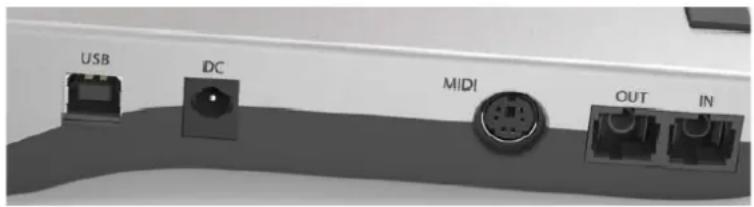 USB IDC MIDI OUT IN
