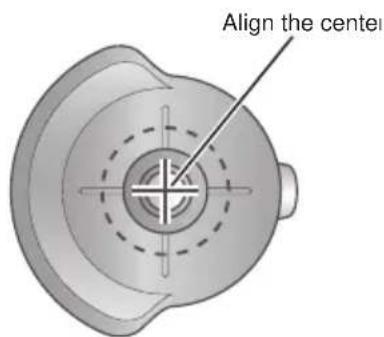 Align the center