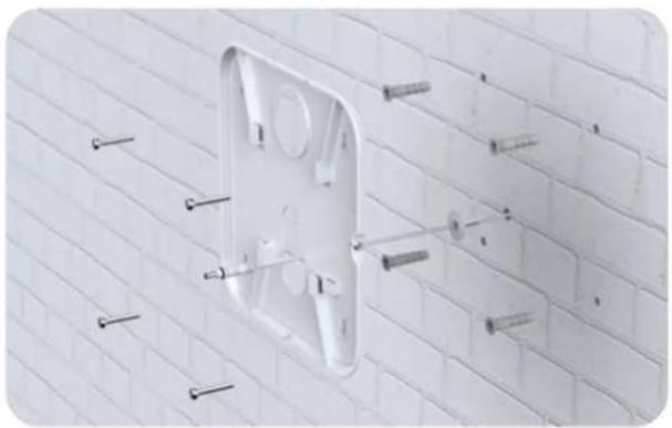 Hive Siren - Fit the mounting plate - 1