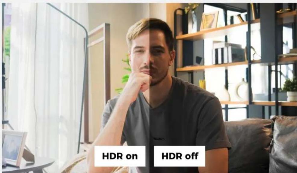 HDR on HDR off