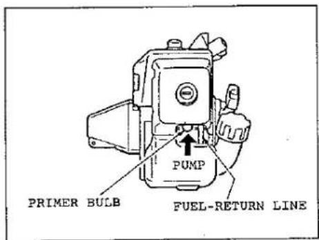 PRIMER BULB PUMP FUEL-RETURN LINE