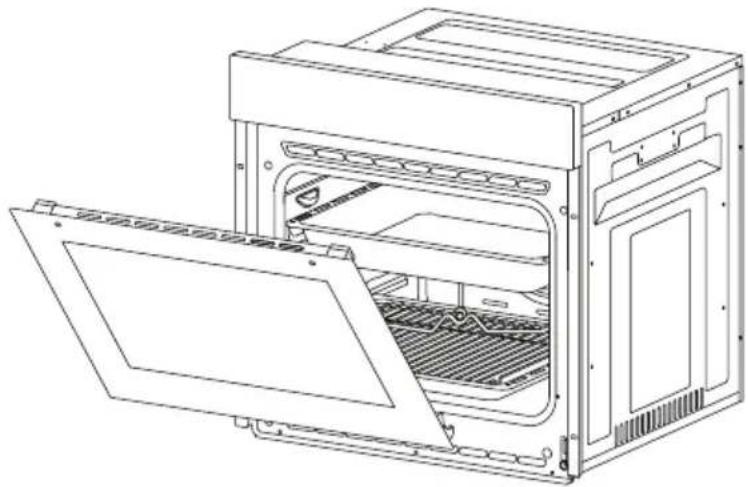 Meireles MF 8900 N - Cleaning And Mounting Oven Door - 2