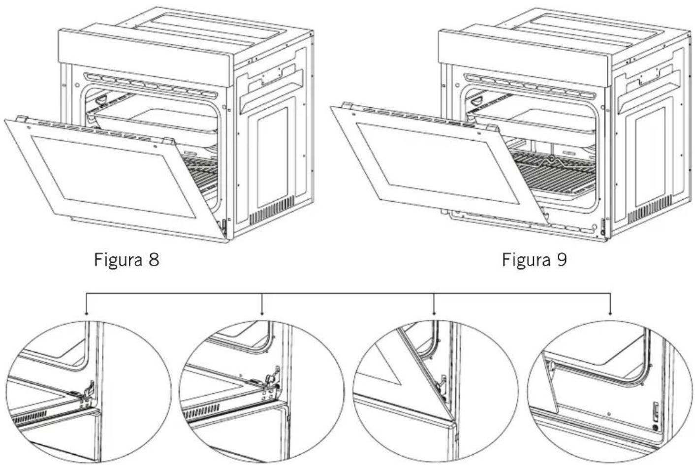 Meireles MF 8900 N - Limpeza E A Montagem Da Porta Do Forno - 1