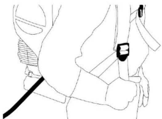 Maruyama MS050 - The adjustment of knapsack strap - 1