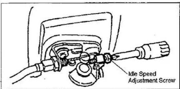 Idle Speed Adjustment Screw