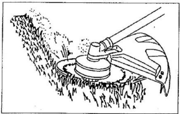 Maruyama BC2250 - Mowing - 1