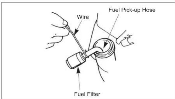 Fuel Pick-up Hose Wire Fuel Filter