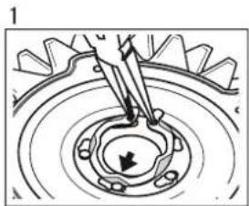 Maruyama LB30 - How to mount the bottom disc fixing bracket - 3