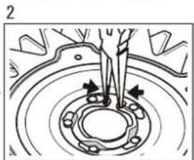 Maruyama LB30 - How to mount the bottom disc fixing bracket - 4
