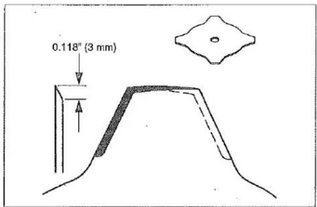 0.118" (3 mm)