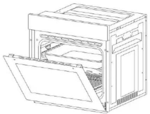 Mx Onda MX-HE2663 - Desmontaje y montaje de la puerta del horno - 1