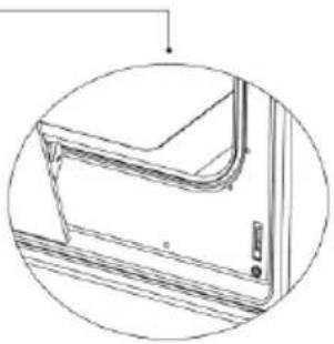 Mx Onda MX-HE2663 - Removing and installing the oven door - 6