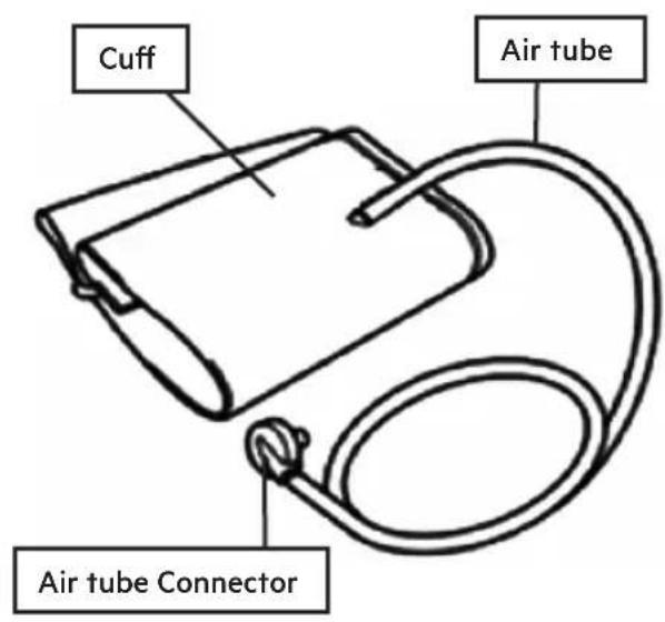Cuff Air tube Air tube Connector