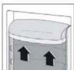 Khind RF205 - Positioning the Door Shelves - 1