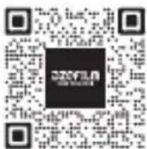QR code with central logo containing text 'DZOFILIN' and Chinese characters 'SIN CHENG'