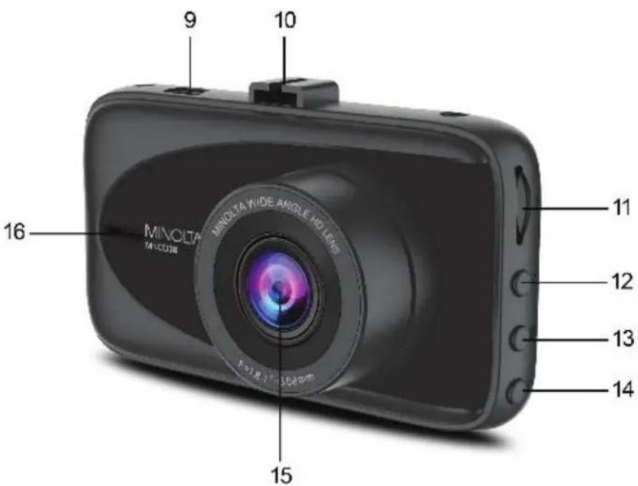 MINOLTA TV LHOSE MINOLTA WIDE ANGLE HO LENS 16 9 10 11 12 13 14 15