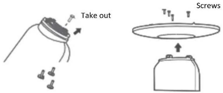 Take out Screws
