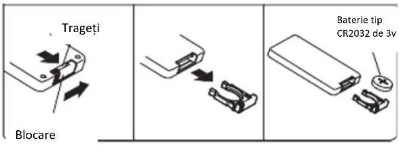 Trageți Blocare Baterie tip CR2032 de 3v