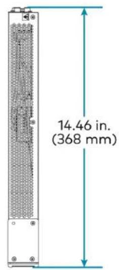 14.46 in. (368 mm)