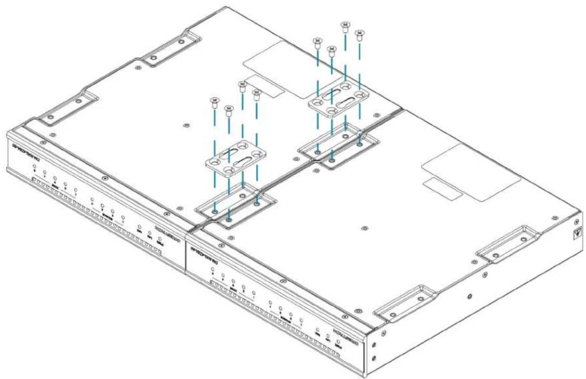 Crestron DM-NAX-4ZSA-50 - Double Mount - 1