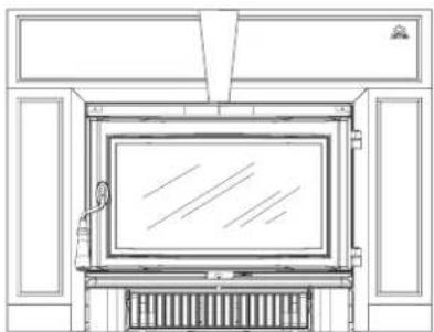 JOTUL C 450 Kennebec CF - Jøtul C 450 Kennebec Fireplace Insert V.2 - 1