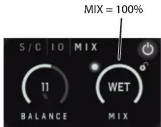 MIX = 100% S/C | IO | MIX 11 WET BALANCE MIX