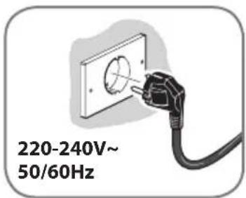 220-240V~ 50/60Hz