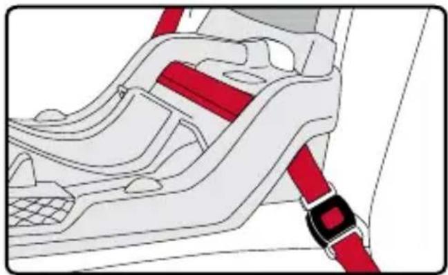 BRITAX B-Safe Ultra - Instalación con cinturón de banda horizontal y transversal - 2