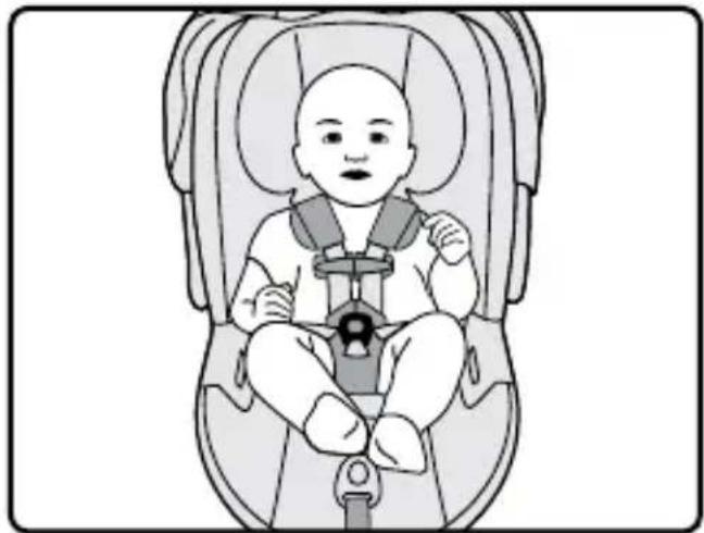 BRITAX B-Safe Ultra - Instalación con banda horizontal y transversal - 1