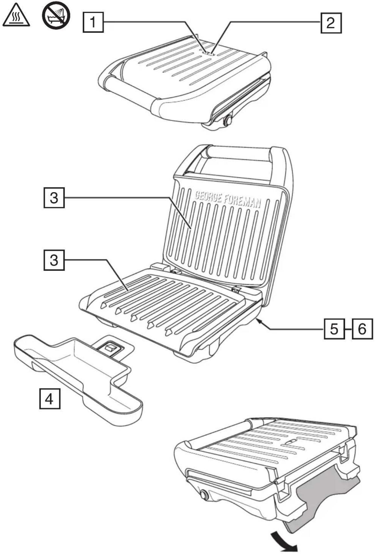 1 2 3 3 5 6 4 GEORGE FOREMAN