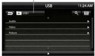USB 11:24 AM Audio Video Picture
