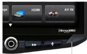 GPS HDMI AV IN (SiriusXM3)
