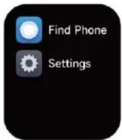Find Phone Settings