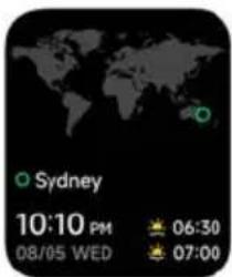 Sydney 10:10 PM 08/05 WED 06:30 07:00