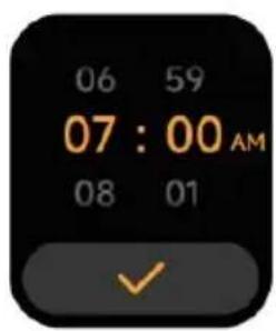 06 59 07 : 00 AM 08 01