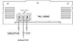 Soundstream TXP4.3500D - MONO CHANNEL SPEAKER WIRING DIAGRAM - 2