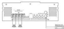 Soundstream TXP4.3500D - 2CHANNEL AMPLIFIER WIRING - 1