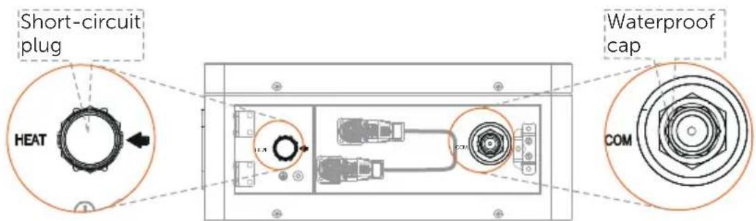 Short-circuit plug HEAT 16.4 COM Waterproof cap COM