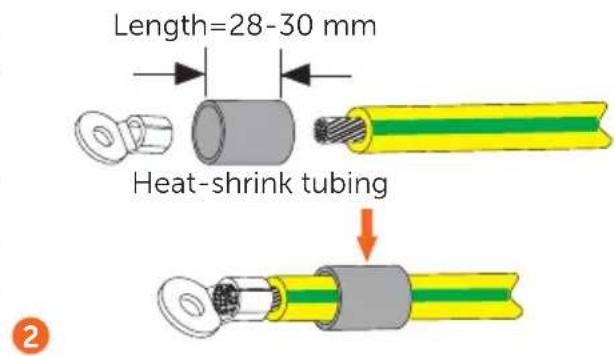 Length=28-30 mm Heat-shrink tubing