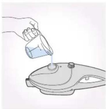 VAX Steam Classic VX69 - Filling the water tank - 2