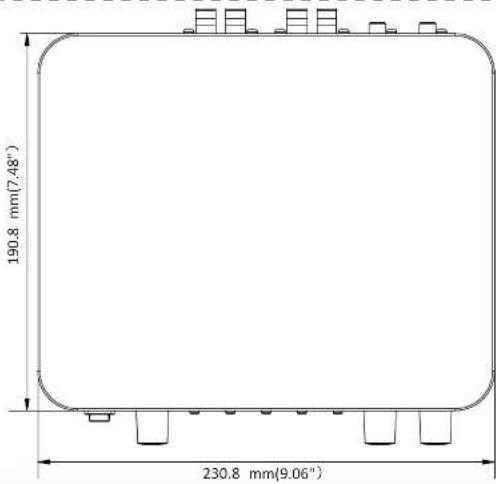 190.8 mm(7.48") 230.8 mm(9.06")