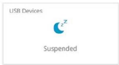 USB Devices z² Suspended