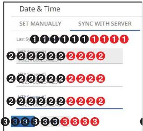 Extron NAV 10SD 101 - Date & Time page - 4