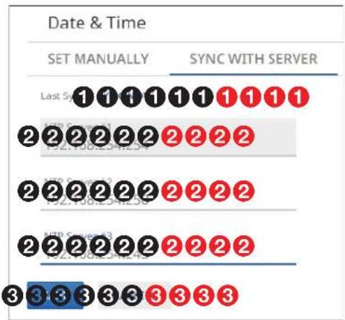Extron NAV E 101 - Sync time with server — - 1