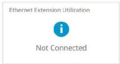 Ethernet Extension Utilization i Not Connected