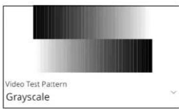 Video Test Pattern Grayscale
