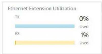 Extron NAV E 101 - Ethernet Extension Utilization pane (NAV E 501 only) - 1