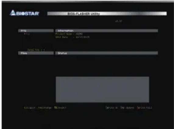 BIOS-FLAGHER Utility A.10 File Information File Name: BIOS GOLD Date: 12/27/2020 Total File 3.1 File Status Exlcust / newsgn / Newsgn [grisla or / new updng] [grisla/Full]