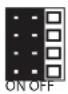 StarTech.com ICUSB234854I - Jumper group settings - 5